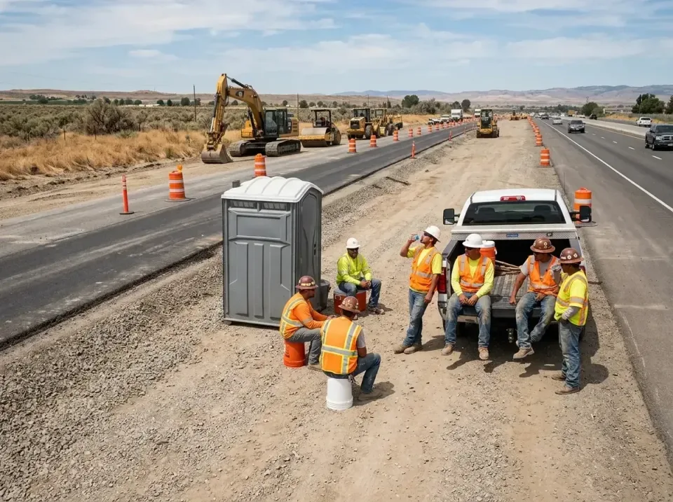 highway-road-construction-crew-007 — frequently asked questions, Porta Potty and Restroom Rentals in Annetta, TX